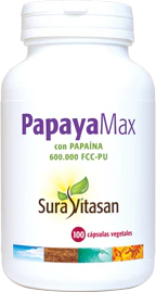 Papaya Max · Sura Vitasan · 100 cápsulas