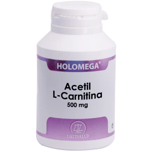 Holomega Acetil L-Carnitina · Equisalud · 180 cápsulas