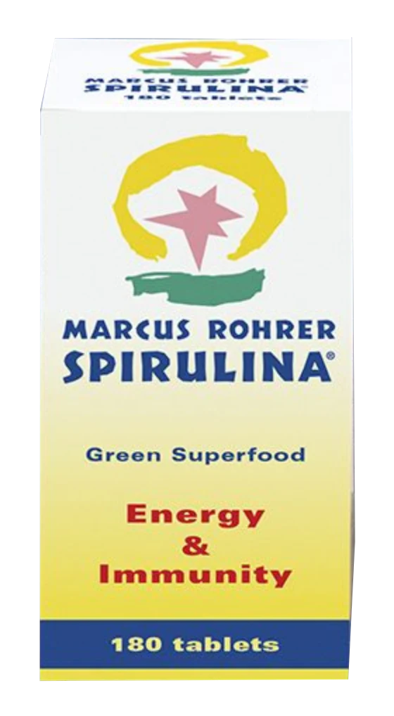 Spirulina · Marcus Rohrer · 180 comprimidos
