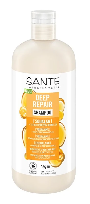 Champú Reparación Profunda Escualeno · Sante · 500 ml
