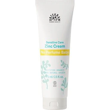 Crema de Zinc Baby Sin Perfume · Urtekram · 75 ml
