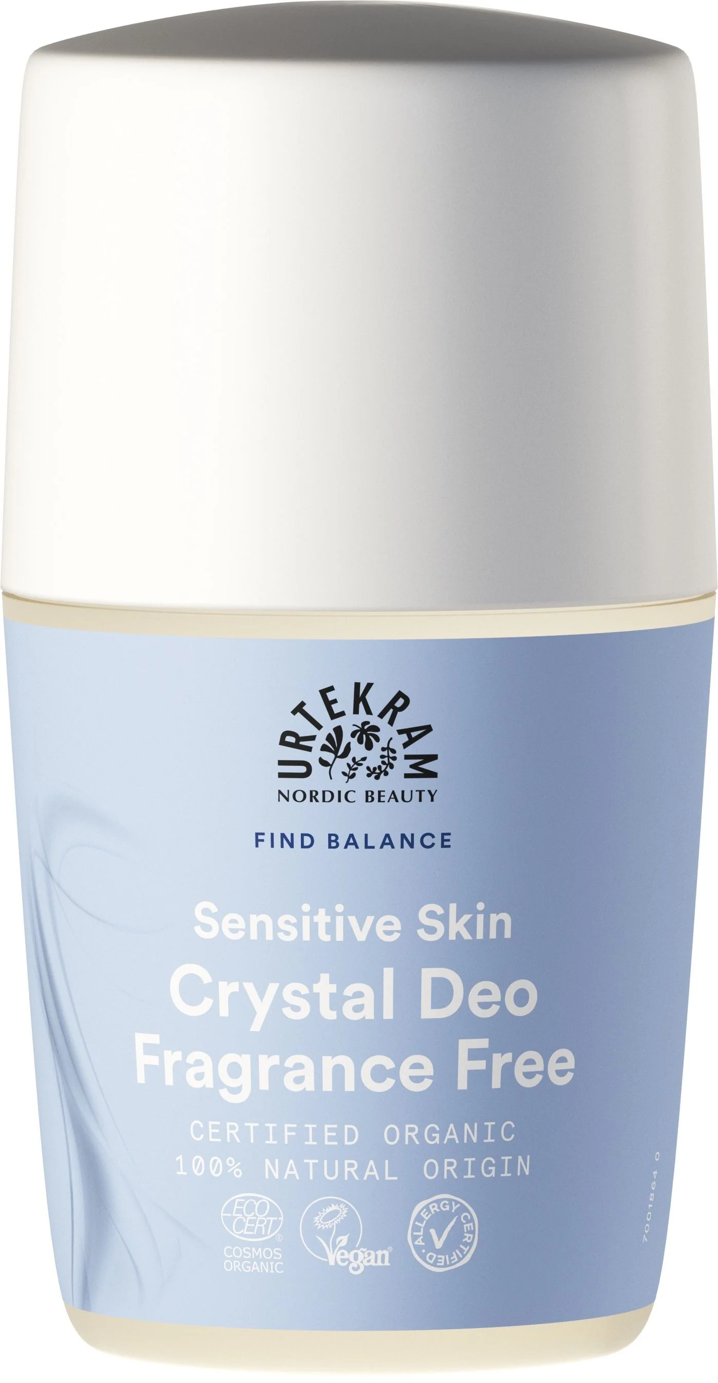 Desodorante Crystal Sin Fragancia · Urtekram · 50 ml