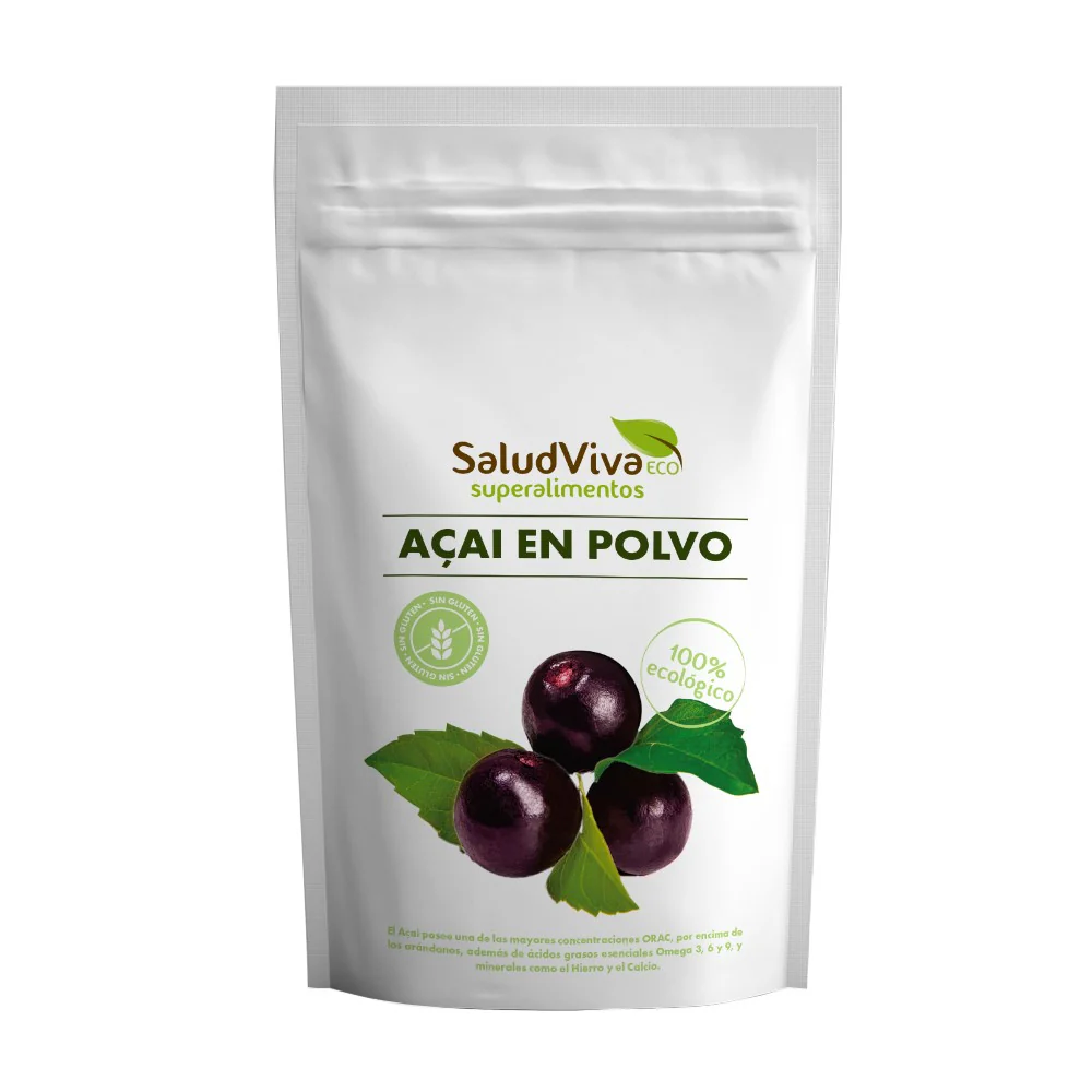 Acai en Polvo Eco · Salud Viva · 50 gramos