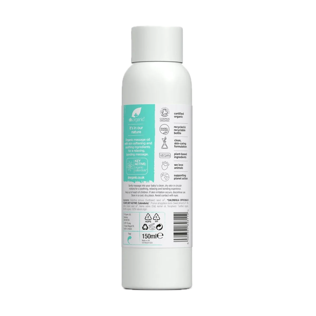 Aceite de Masaje para Bebés · Dr Organic · 150 ml - Image 2