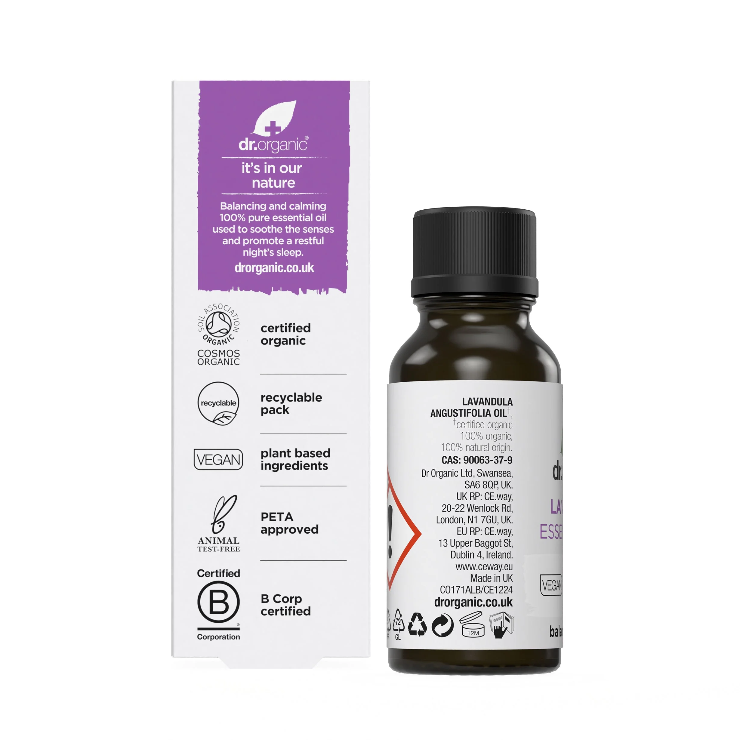 Aceite Esencial de Lavanda · Dr Organic · 10 ml - Image 2
