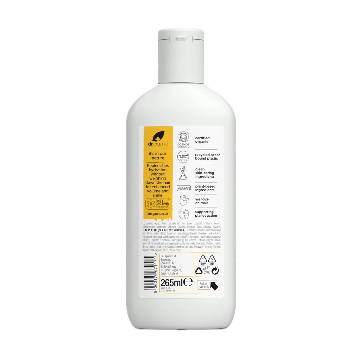 Acondicionador de Vitamina E · Dr Organic · 265 ml - Image 2