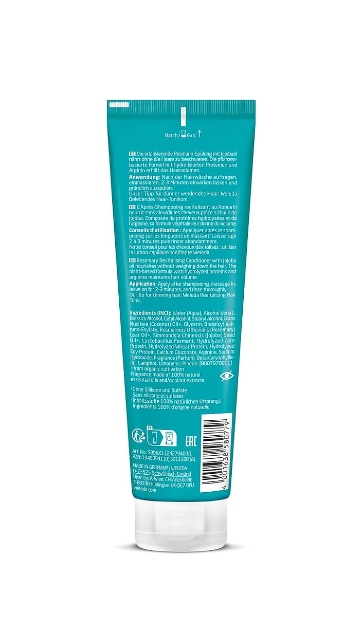 Acondicionador Revitalizante de Romero · Weleda · 150 ml - Image 2