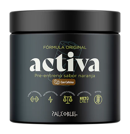 Activa: Pre-entreno Con Cafeína · Paleobull · 225 gramos
