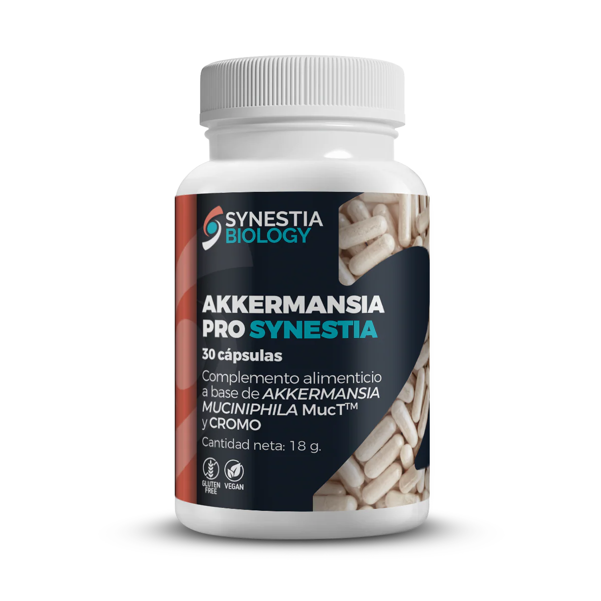 Akkermansia Pro · Synestia Biology · 30 cápsulas