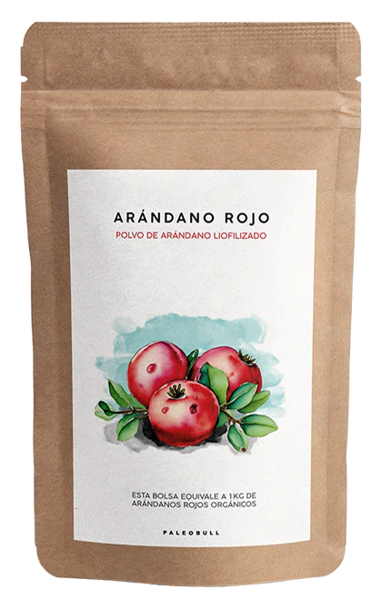 Arándano Rojo en Polvo · Paleobull · 100 gramos