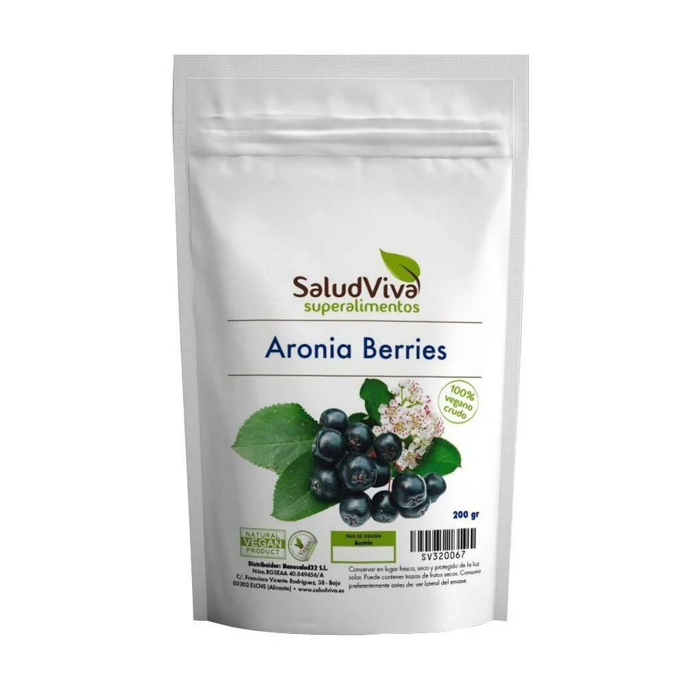Aronia Berries · Salud Viva · 200 gramos