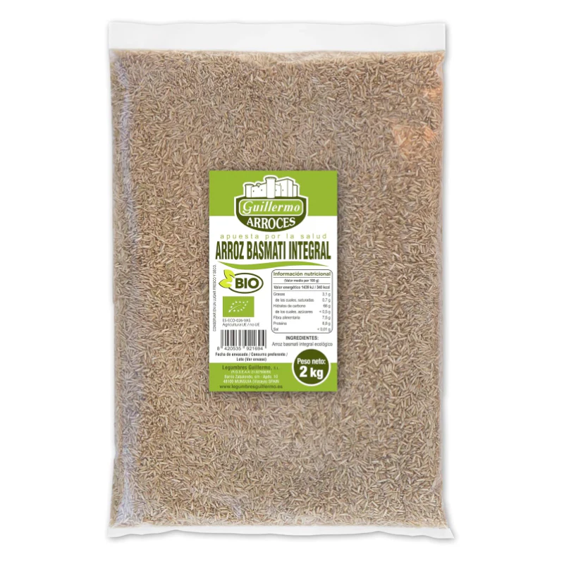 Arroz Basmati Integral Bio · Guillermo · 2 kg