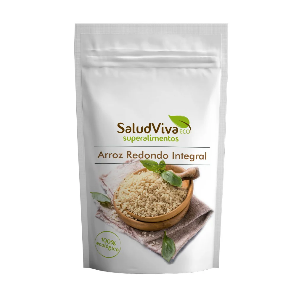 Arroz Redondo Integral Eco · Salud Viva · 500 gramos