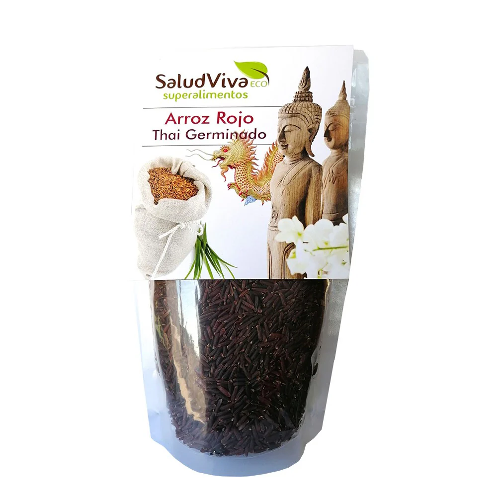 Arroz Thai Rojo Germinado Eco · Salud Viva · 300 gramos