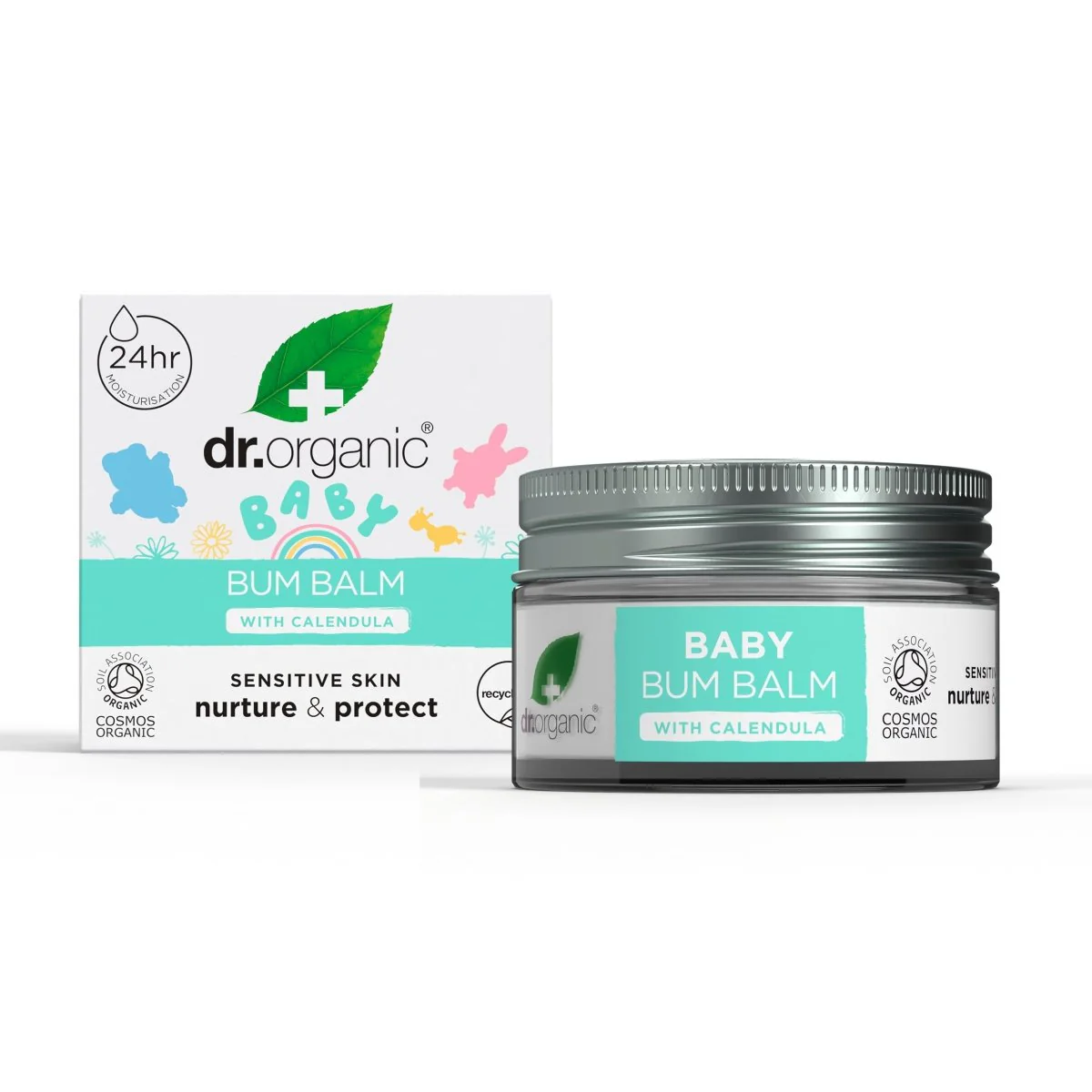 Bálsamo para El Culito de Bebé · Dr Organic · 35 gramos