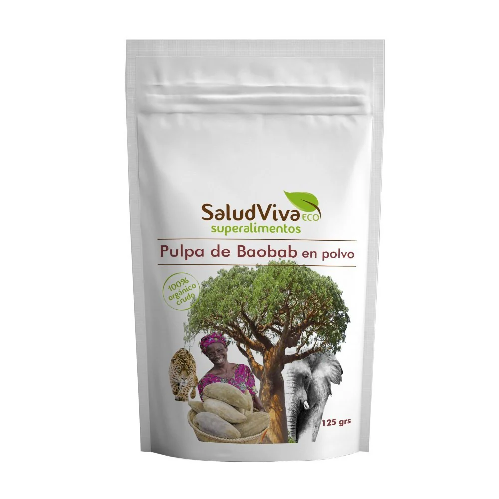 Baobab Pulpa Eco · Salud Viva · 125 gramos