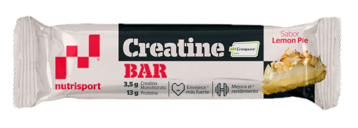 Barrita de Creatina Creapure® Lemon Pie · Nutrisport · 44 gramos