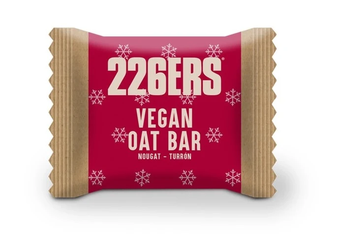 Barrita Energética Vegan Oat Bar: Sabor Turrón · 226ERS · 50 gramos [Caducidad 07/2026]