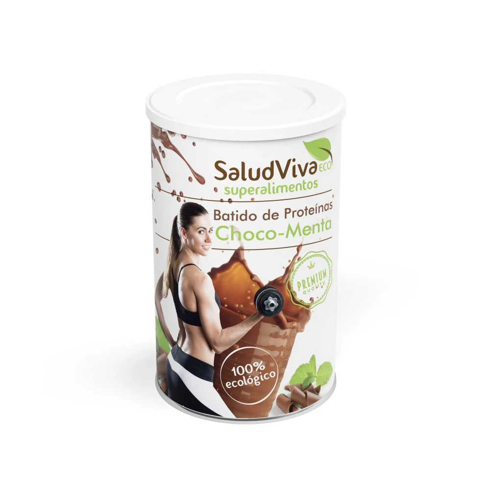 Batido de Proteínas de Choco-Menta Eco · Salud Viva · 320 gramos