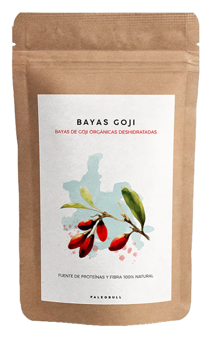 Bayas de Goji Deshidratadas · Paleobull · 250 gramos