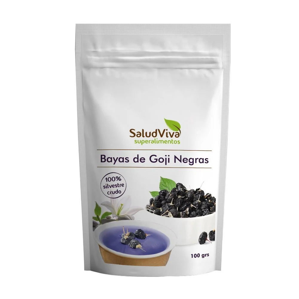 Bayas Negras de Goji · Salud Viva · 100 gramos
