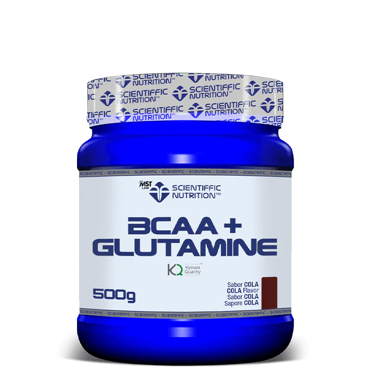 BCAA + Glutamina: Sabor Cola · Scientiffic Nutrition · 500 gramos
