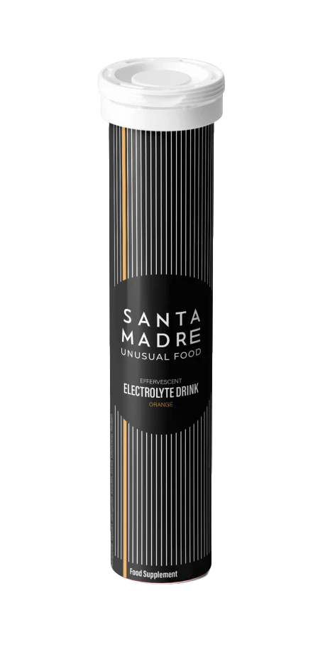 Bebida Efervescente: Sabor Naranja · Santa Madre · 20 tabletas efervescentes
