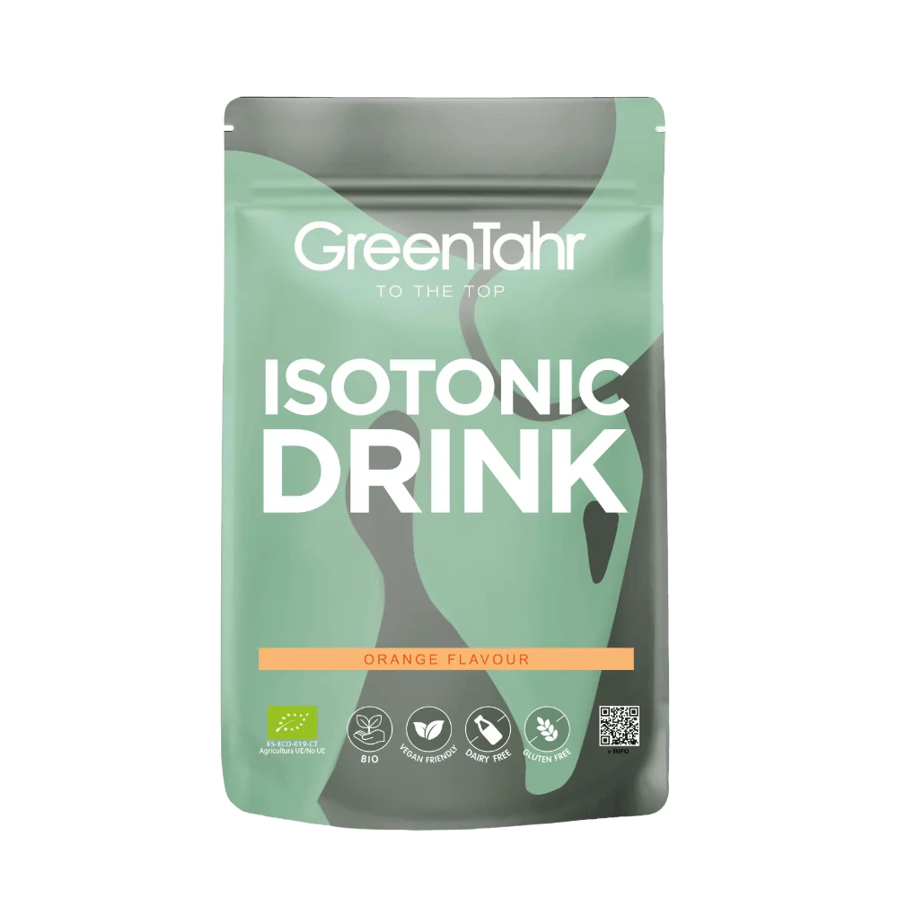 Bebida Isotónica Eco Naranja · Green Tahr · 800 gramos