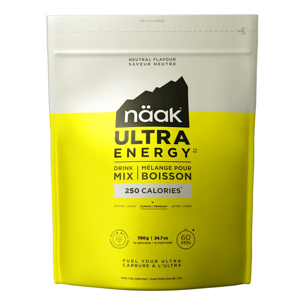 Bebida Ultra Energy Drink Mix Neutro · Naak · 700 gramos