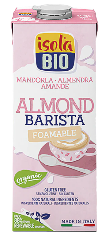 Bebida Vegetal de Almendras Barista Bio · Isola Bio · 1 litro