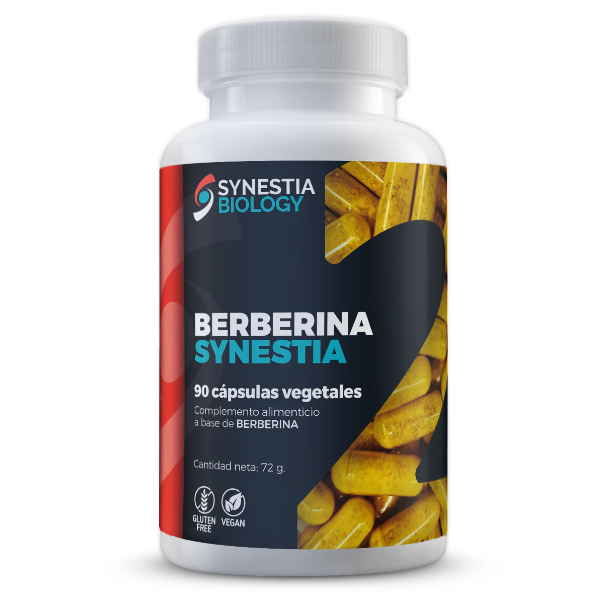 Berberina · Synestia Biology · 90 cápsulas