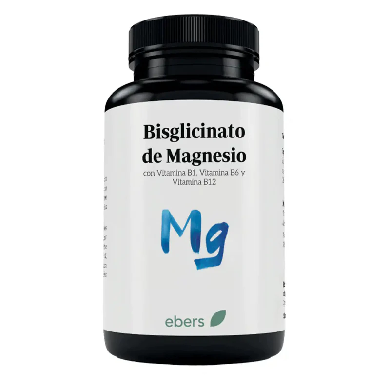 Bisglicinato de Magnesio · Ebers · 60 cápsulas