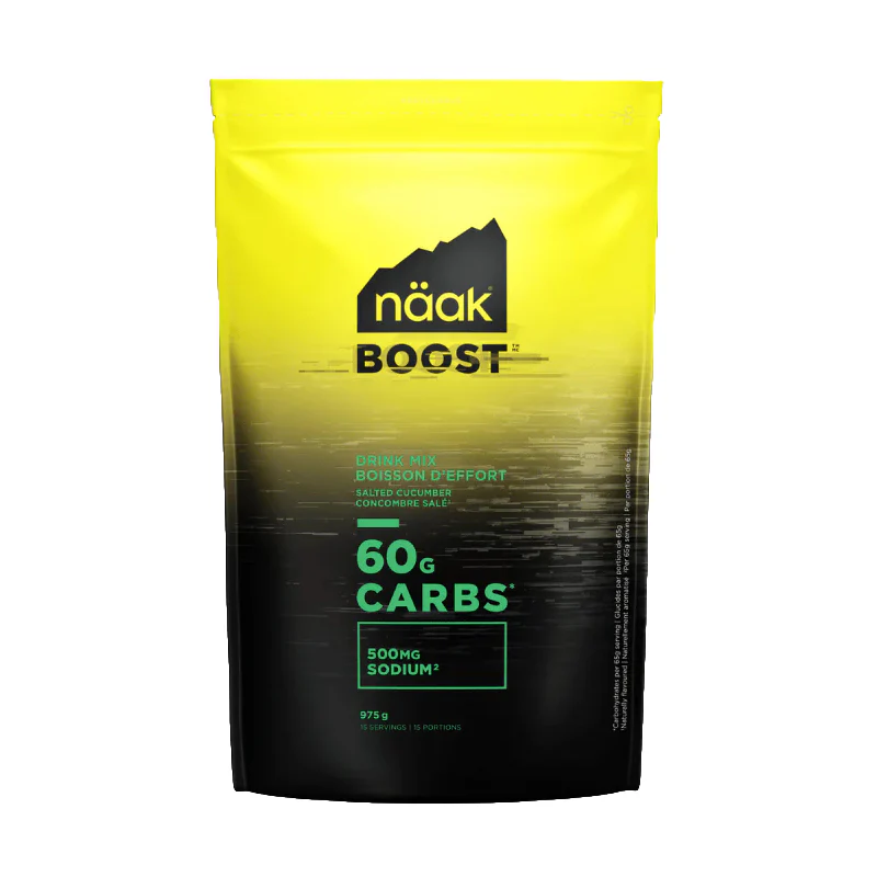 Boost Energy Drink Mix 60 Pepino Salado · Naak · 975 gramos