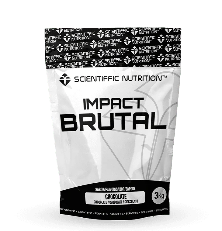Brutal Impact: Sabor Chocolate · Scientiffic Nutrition · 3 kg