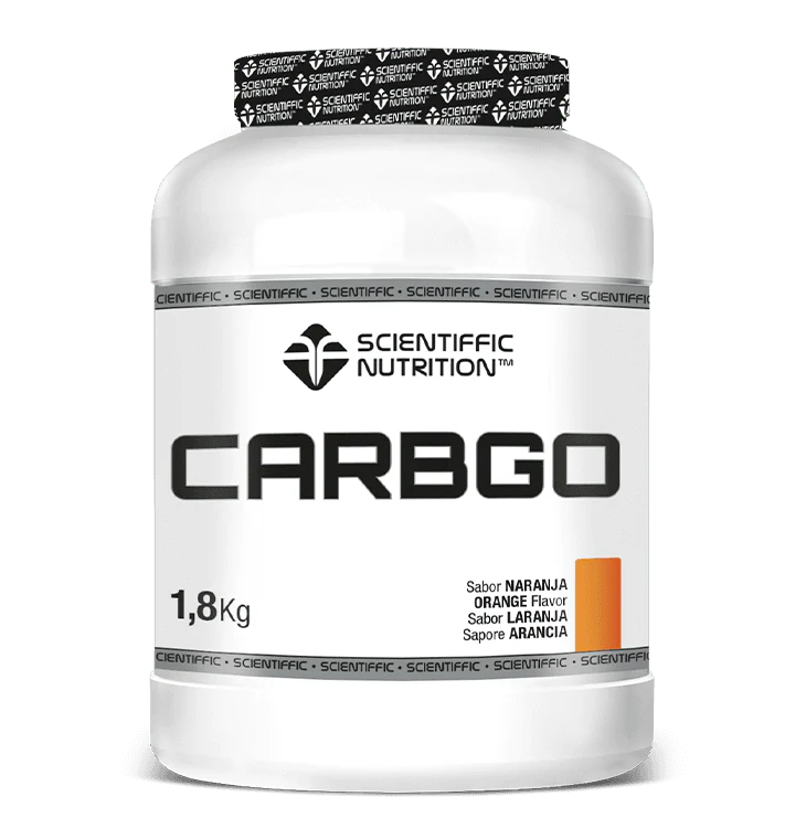 CARBGO: Sabor Naranja · Scientiffic Nutrition · 1,8 kg