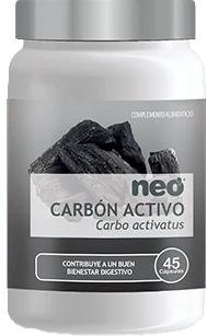 Carbón Activo · Neo · 45 cápsulas 