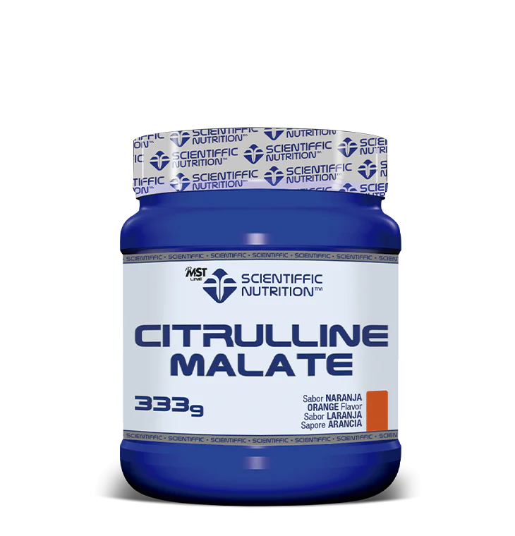 Citrulline Malate: Sabor Naranja · Scientiffic Nutrition · 333 gramos