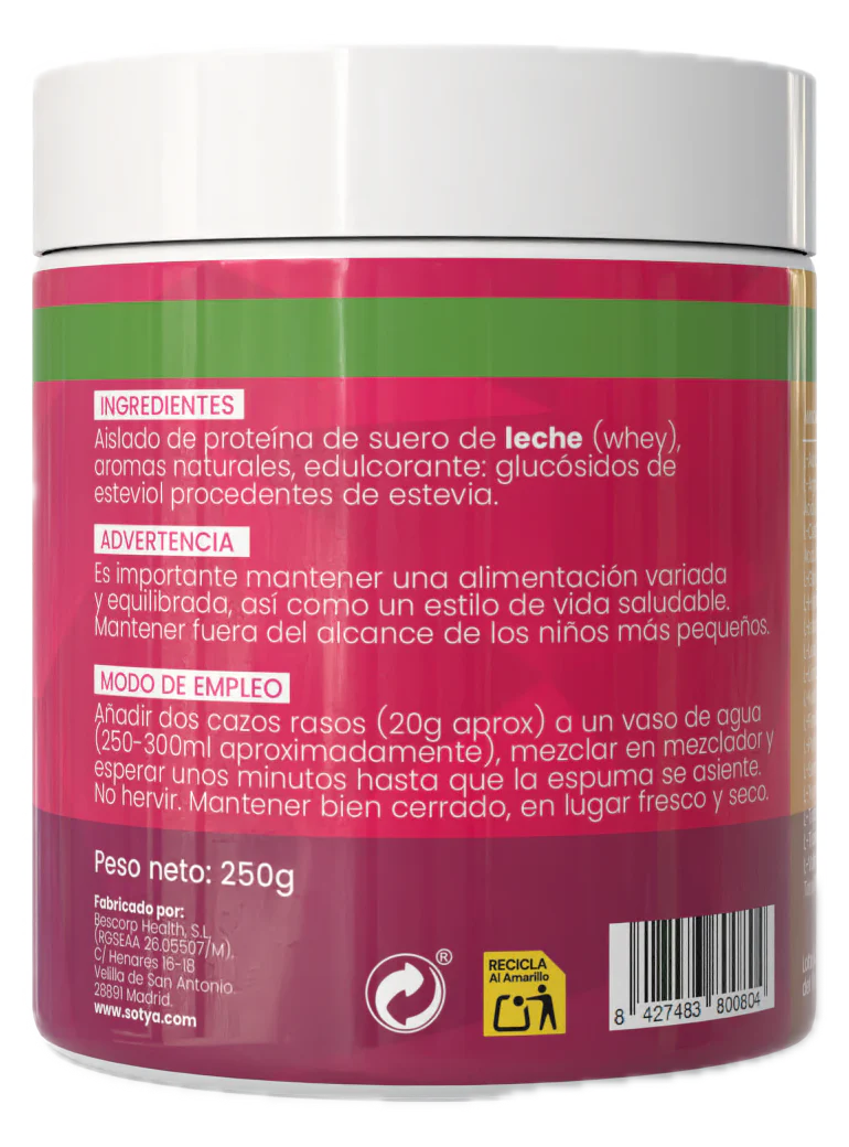 Clear Whey Protein Maracuyá · Sotya · 250 gramos - Image 2