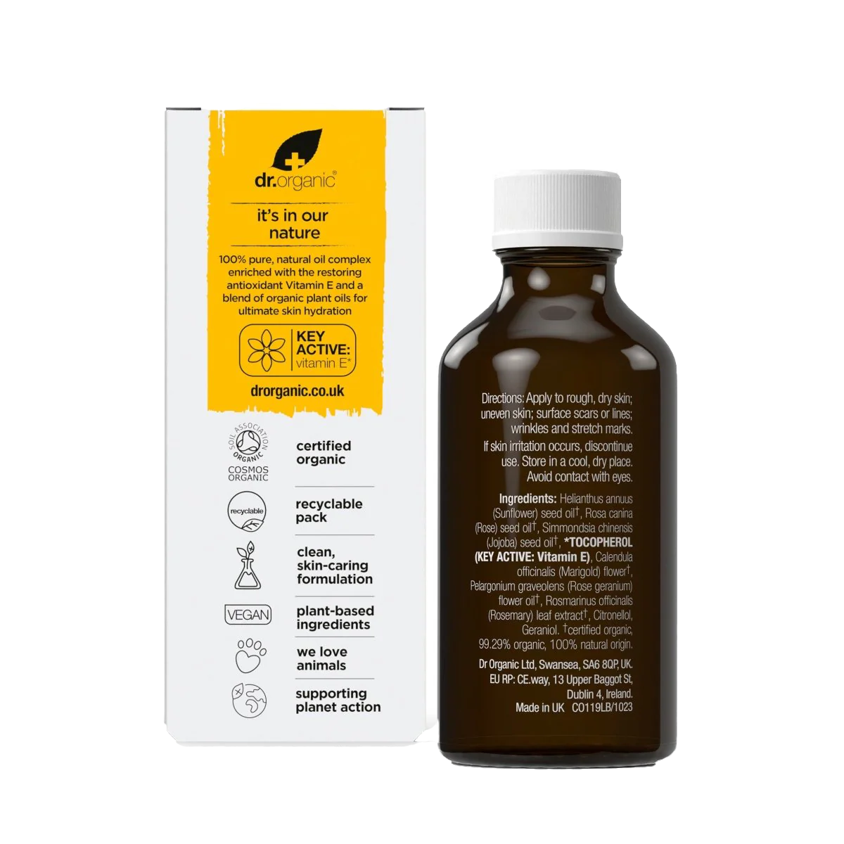 Complejo de Aceite Puro de Vitamina E · Dr Organic · 50 ml - Image 2