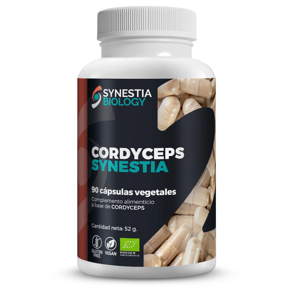 Cordyceps · Synestia Biology · 90 cápsulas