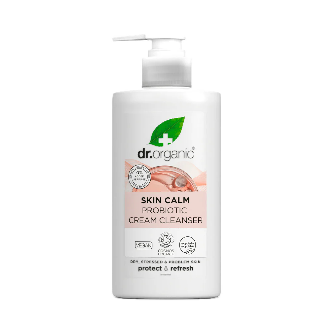 Crema Limpiadora Probiótica Skin Calm · Dr Organic · 150 ml