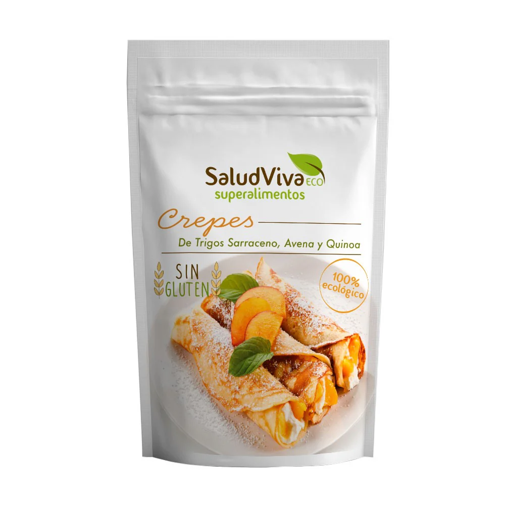 Crepes de Trigo Sarraceno y Quinoa Eco · Salud Viva · 285 gramos