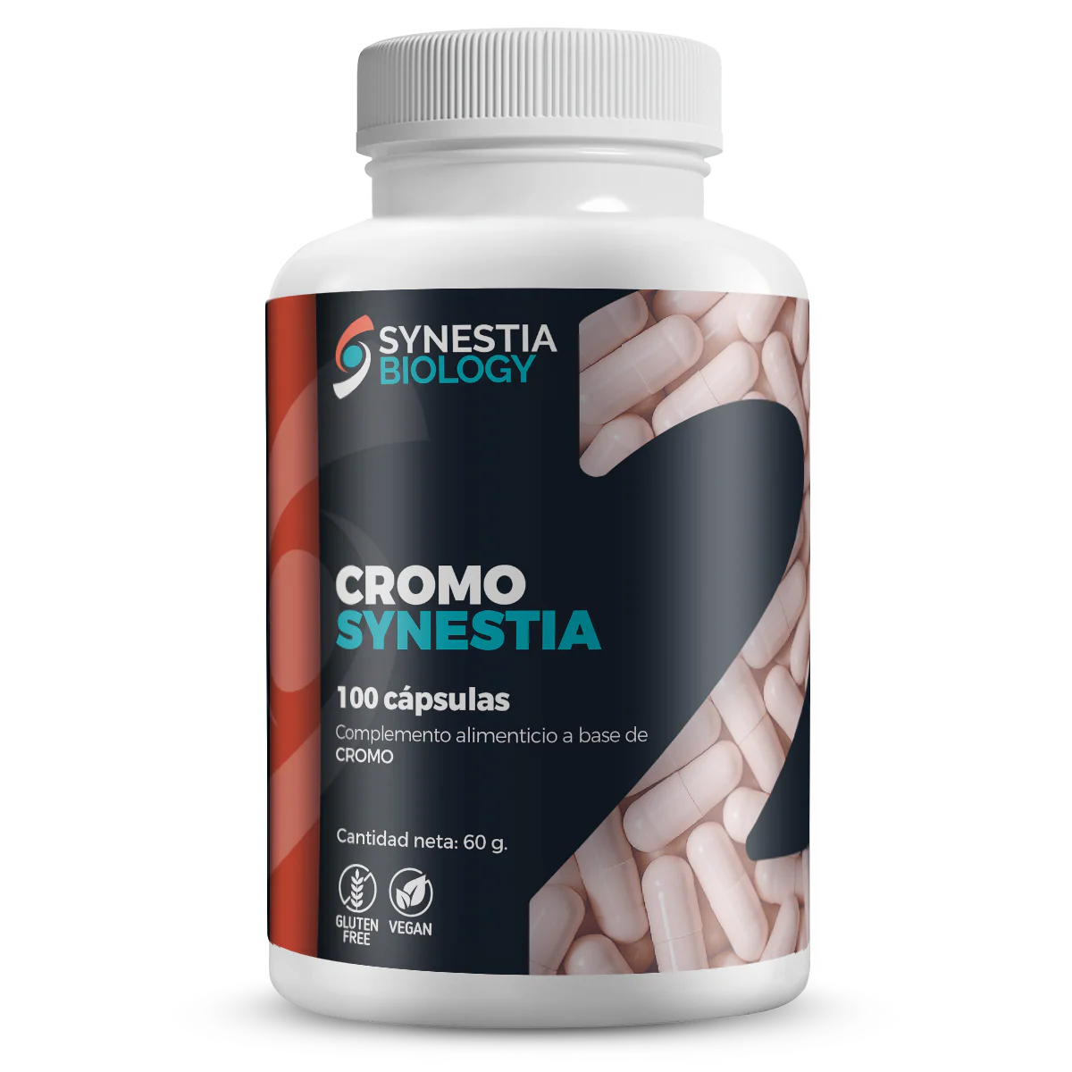 Cromo · Synestia Biology · 100 cápsulas