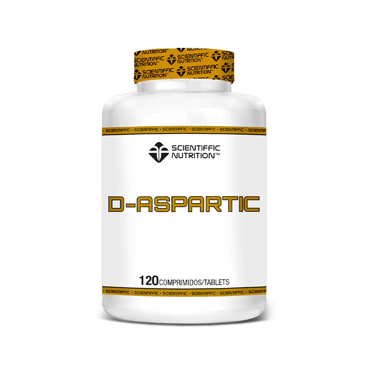 D-Aspartic · Scientiffic Nutrition · 120 comprimidos
