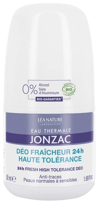 Desodorante Frescor Alta Tolerancia 24H · Eau Thermale Jonzac · 50 ml