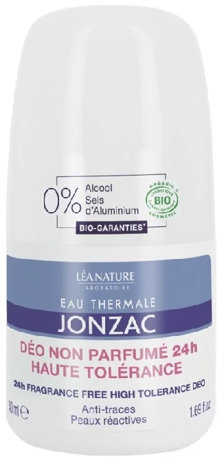 Desodorante Sin Perfume Alta Tolerancia 24H · Eau Thermale Jonzac · 50 ml