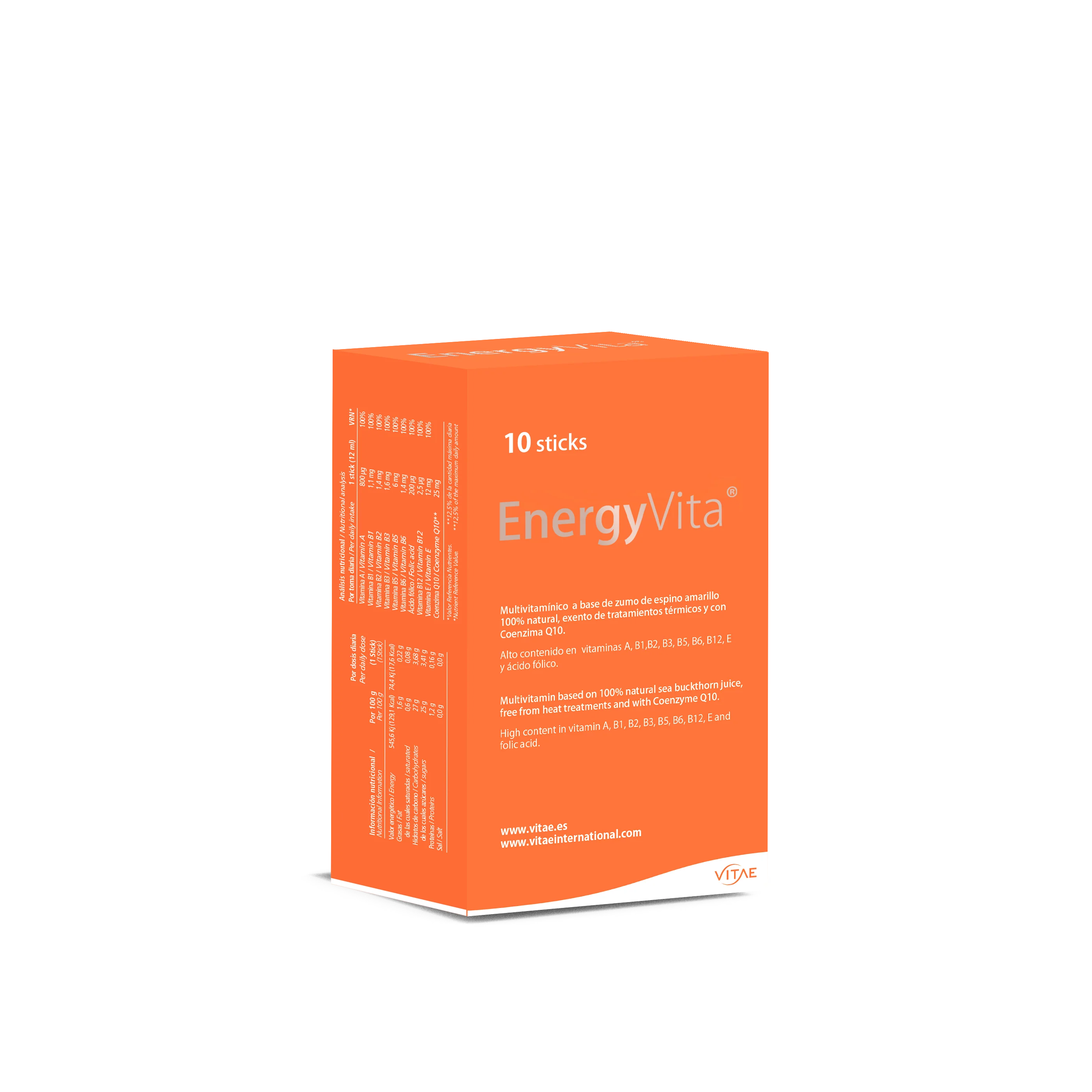 EnergyVita · Vitae · 10 sticks