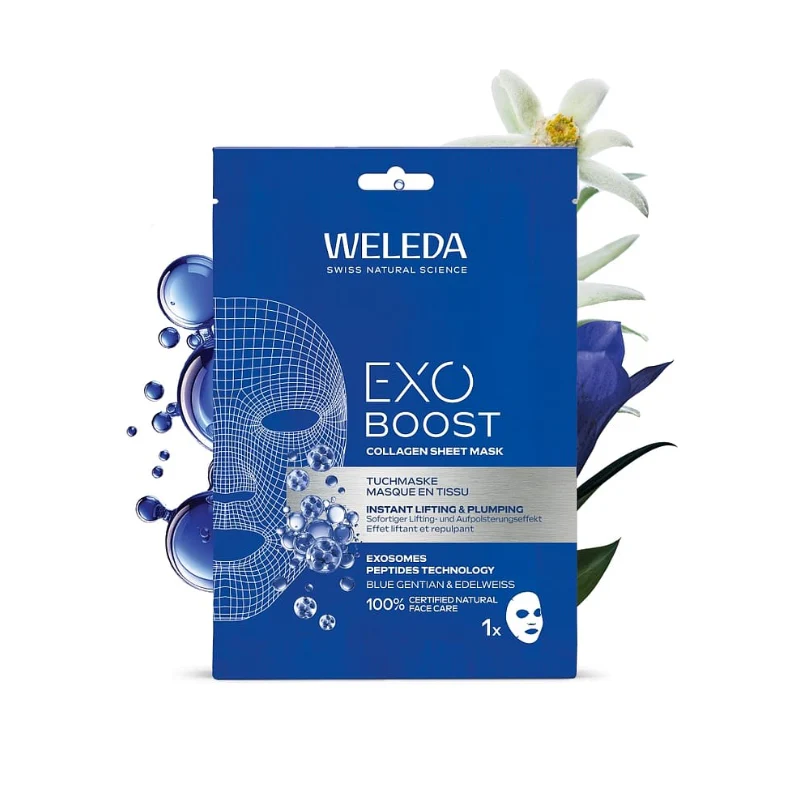 Exo Sheet Mask Redensificante · Weleda · 20 ml