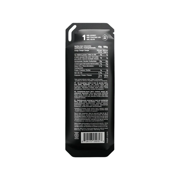 Gel Boost Energy 25 Neutro · Naak · 40 gramos - Image 2