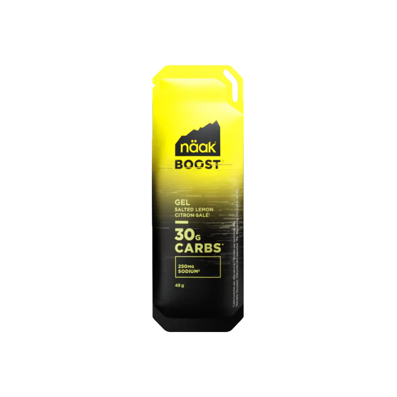 Gel Boost Energy 30 Limón Salado · Naak · 48 gramos